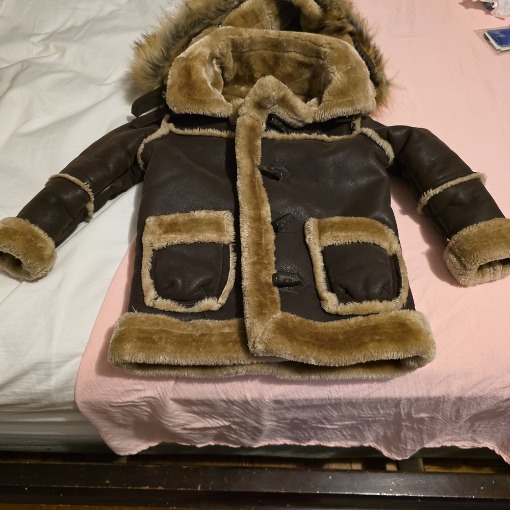 Jordan Craig Kids Dark Brown Sherling/Sheepskin - Picture 2 of 8